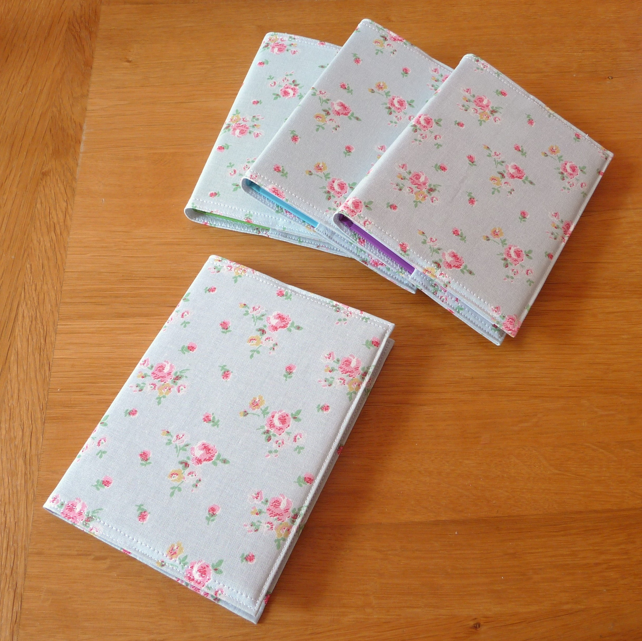 Reusable Fabric Notebook Cover With Notebook on Luulla